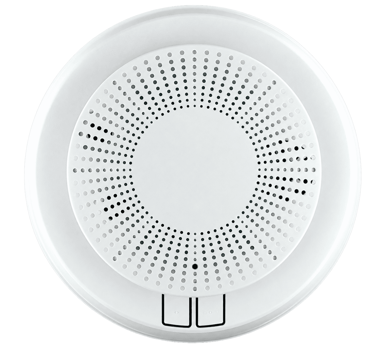 Real smoke and carbon-monoxide alarm detector